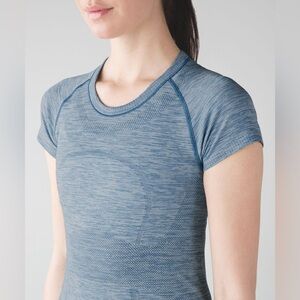 Lululemon Swiftly Tech Blue Top